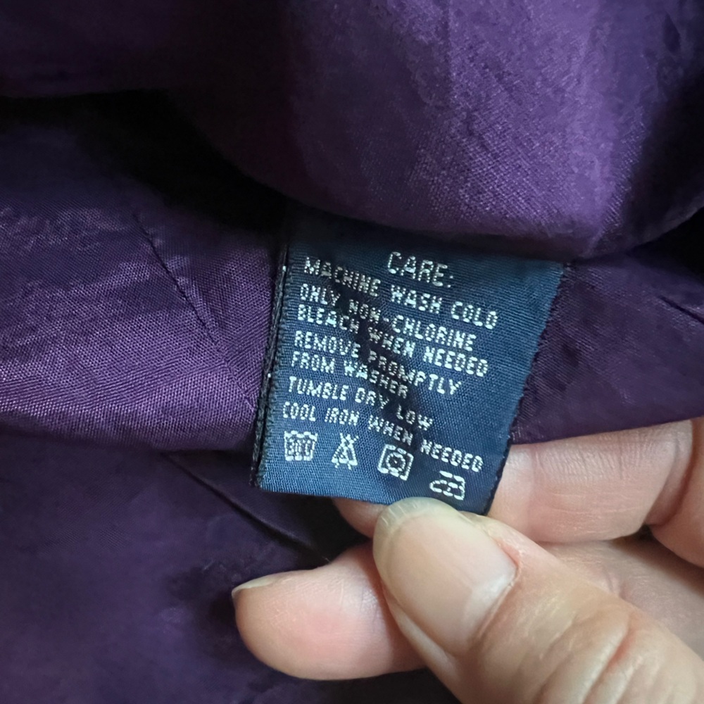 Ralph Lauren Deep Purple Corduroy Blazer - Picture 5 of 9